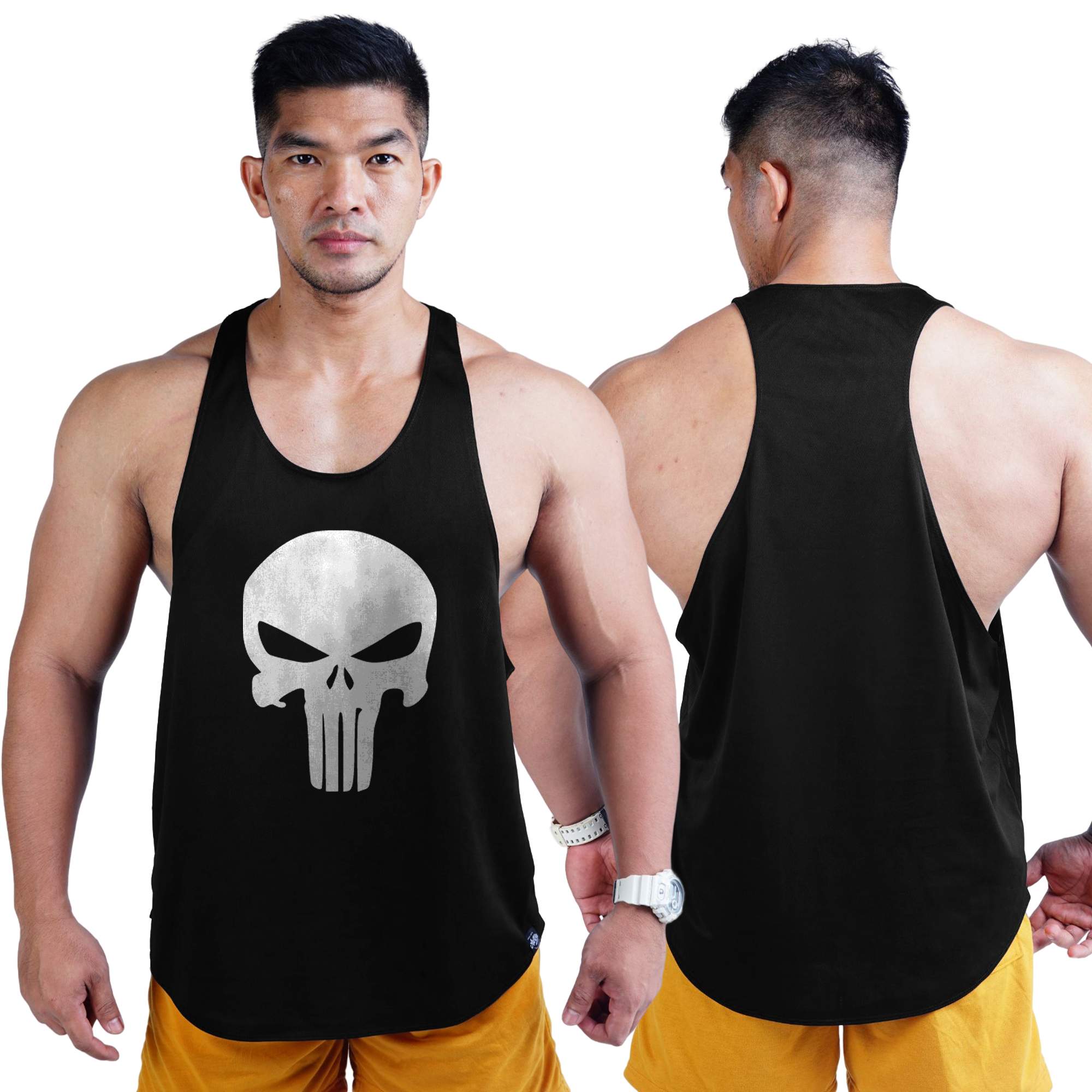 Camiseta Gym Fitness Crossfit Tank Top Hombre Moda Punisher