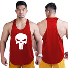 AFA Punisher Bodybuilder Stringer Tank Top