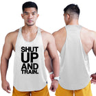 AFA Shut up and Train Bodybuilder Stringer Tank Top