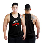 AFA Always Gives 110% Bodybuilder Stringer Tank Top