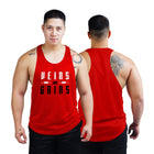 AFA Veins and Gains Bodybuilder Stringer Tank Top